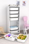Hanah Home Armario Multiusos Cara 8N - Blanco